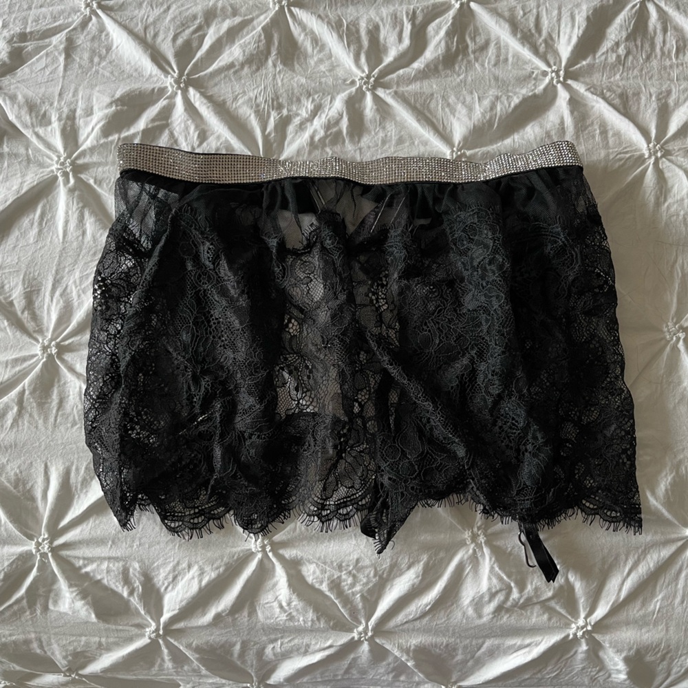 Victoria Secret Garter Belt skirt